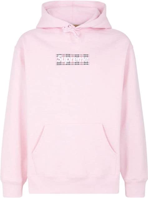 burberry london supreme|supreme Burberry pink hoodie.